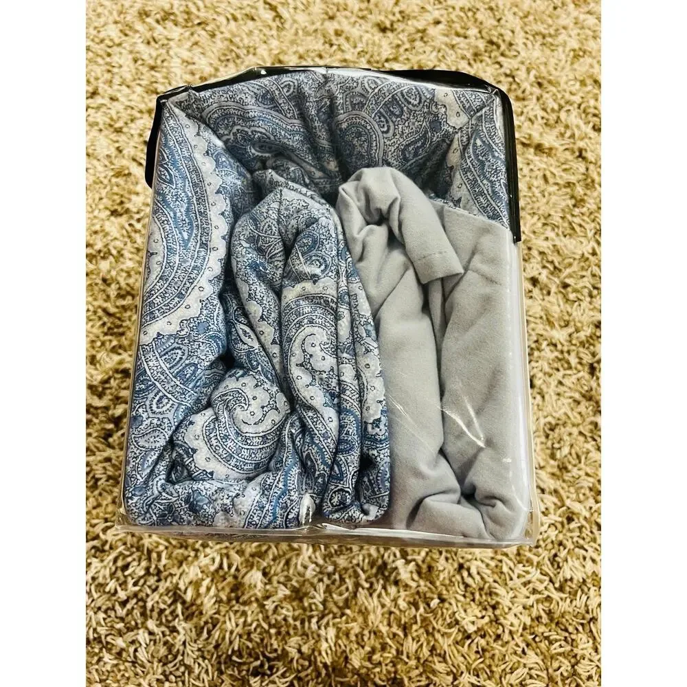 NEW❤️LAUREN RALPH LAUREN Bantry Paisley Cotton Full/Queen Duvet Cover Sets